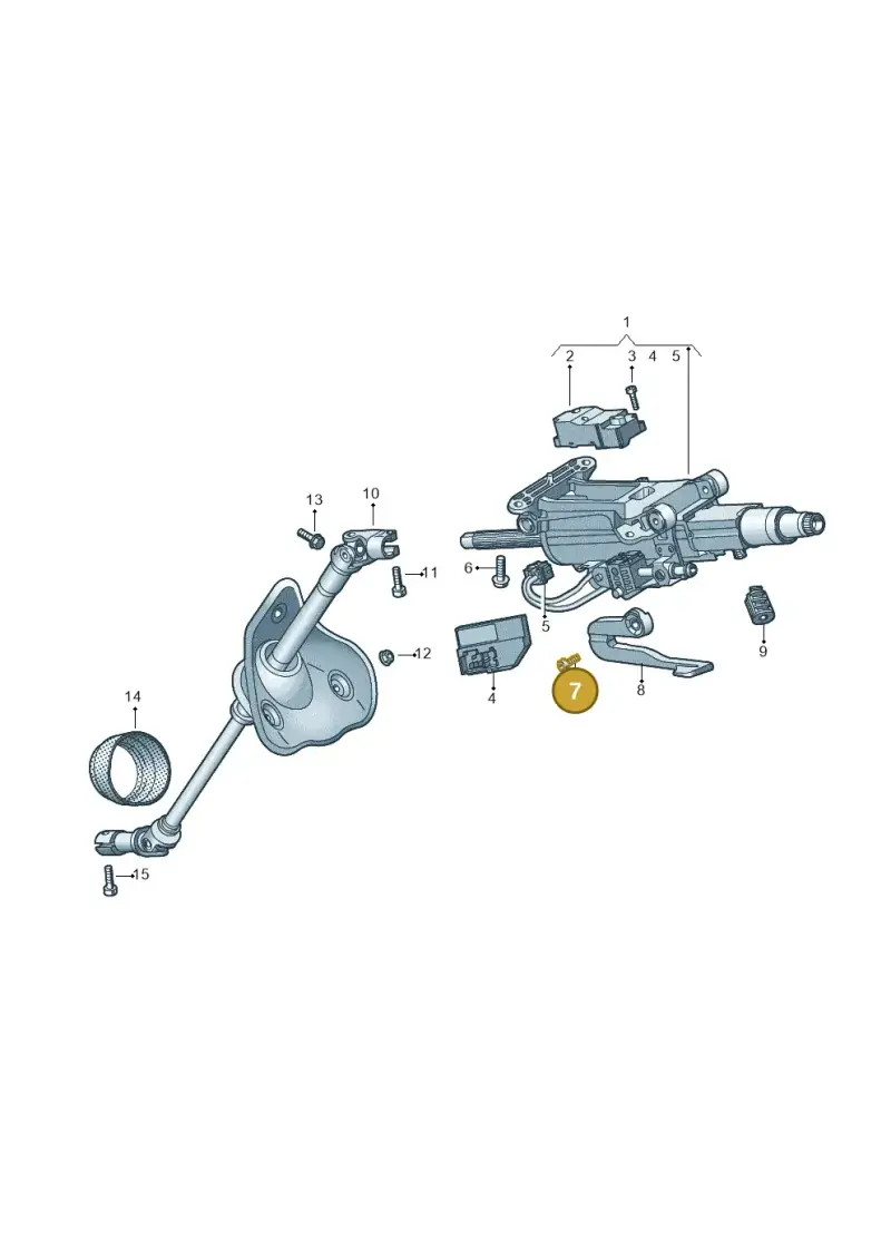 N10739301 — Volkswagen Touareg (2017-2023) diagram 439419050, position 7