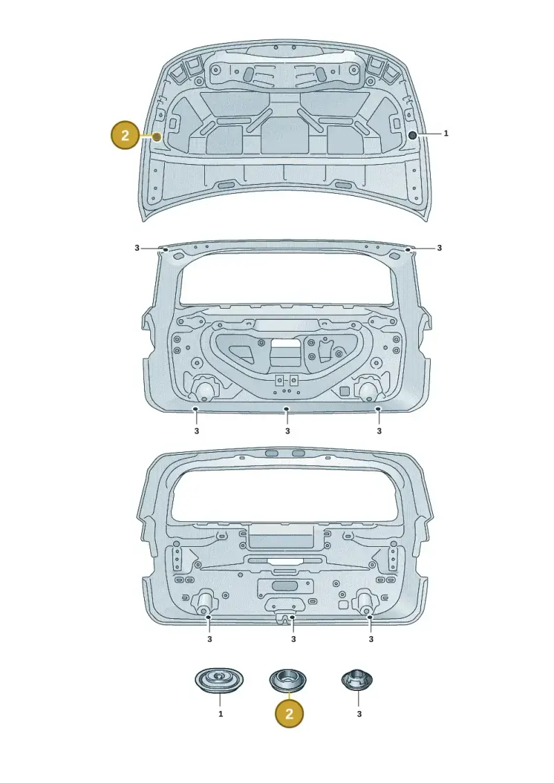 N10746401 — Volkswagen ID.7 Limousine Pro (2023-) diagram 14b803650, position 2