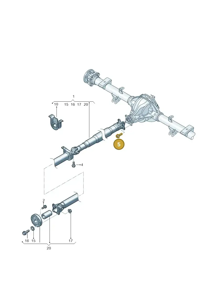 N10748601 — Volkswagen MAN TGE 55 (2016-2021) diagram 806521020, position 5