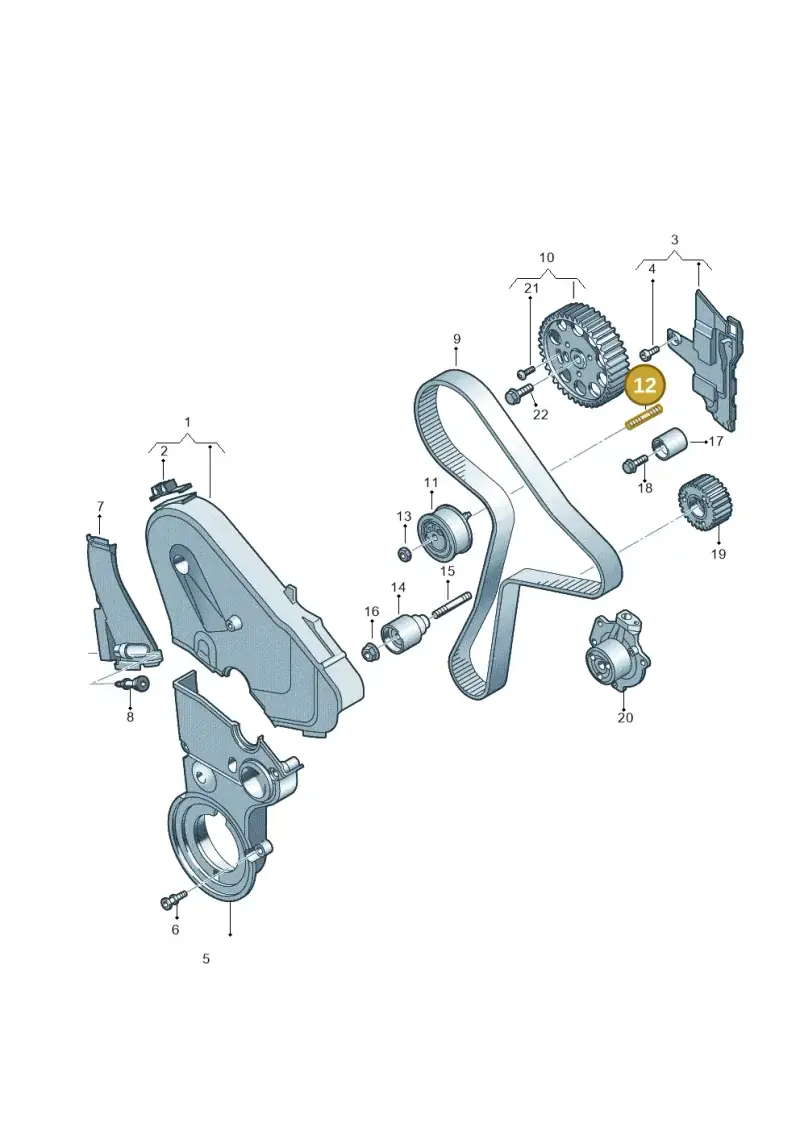 N10762501 — Volkswagen Caddy Maxi Kombi (2020-2024) diagram 884109075, position 12