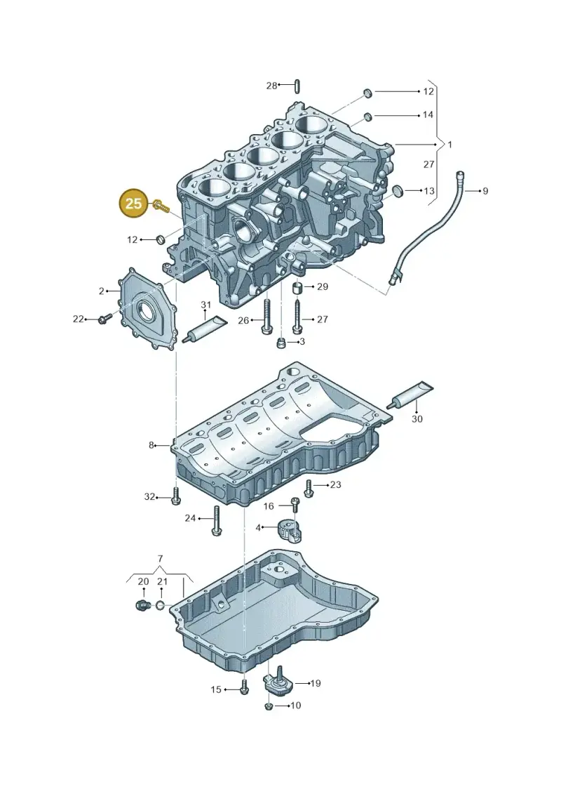 N10764601 — SEAT CUPRA Formentor (2020-) diagram 898103100, position 25