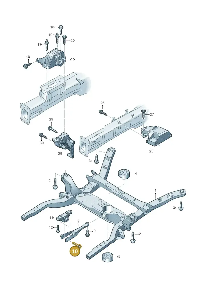 N10770801 — Volkswagen MAN TGE 55 (2016-2021) diagram 806199100, position 10