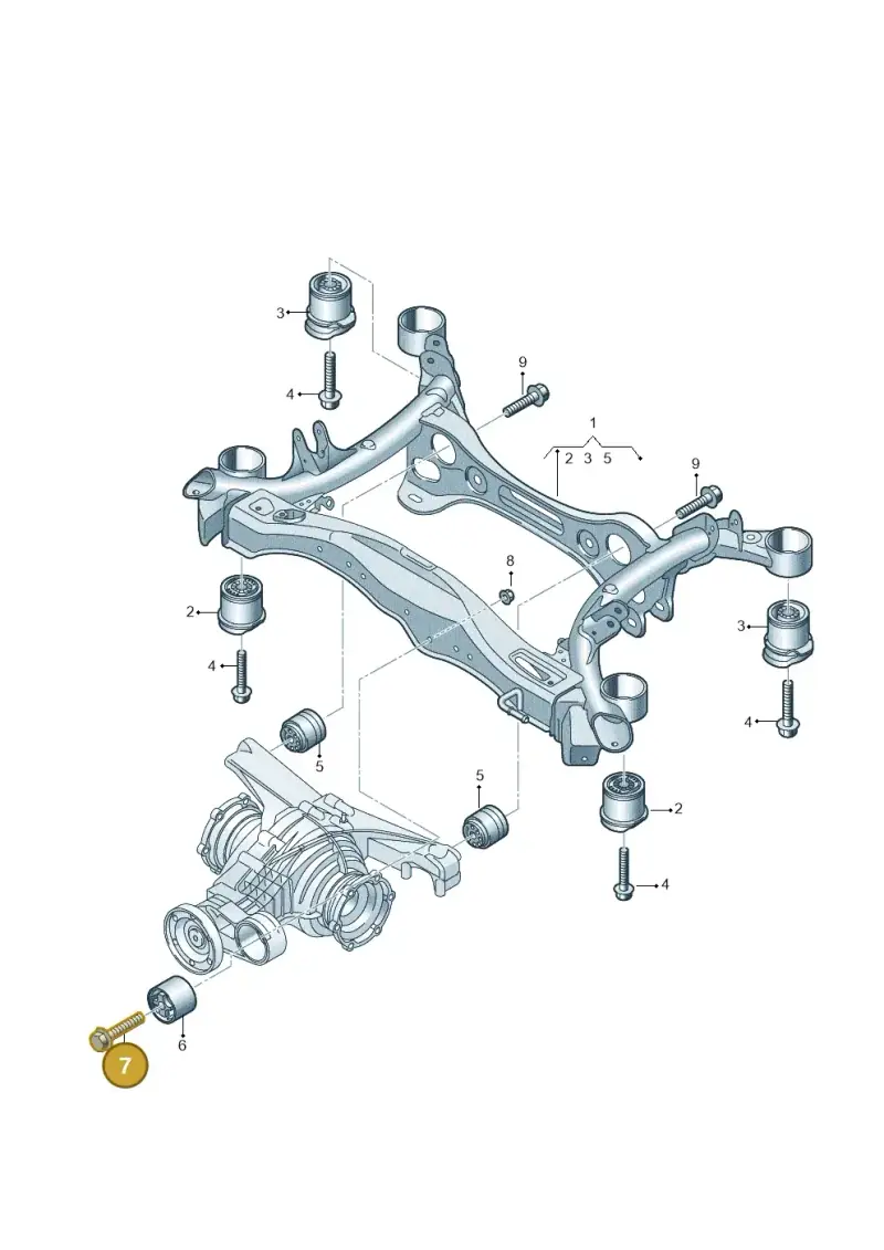 N10771601 — Audi RS5 Sportback (2017-2025) diagram 847505100, position 7