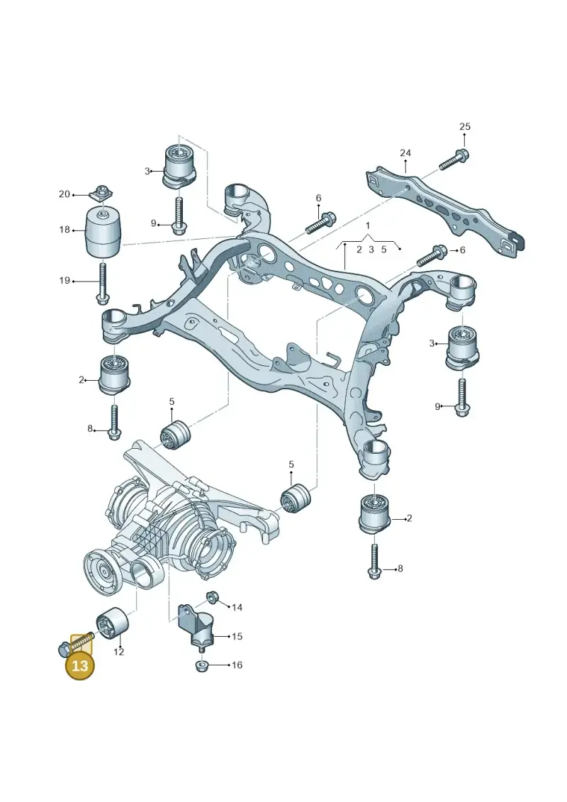 N10771601 — Audi A8 (2017-2025) diagram 896505100, position 13