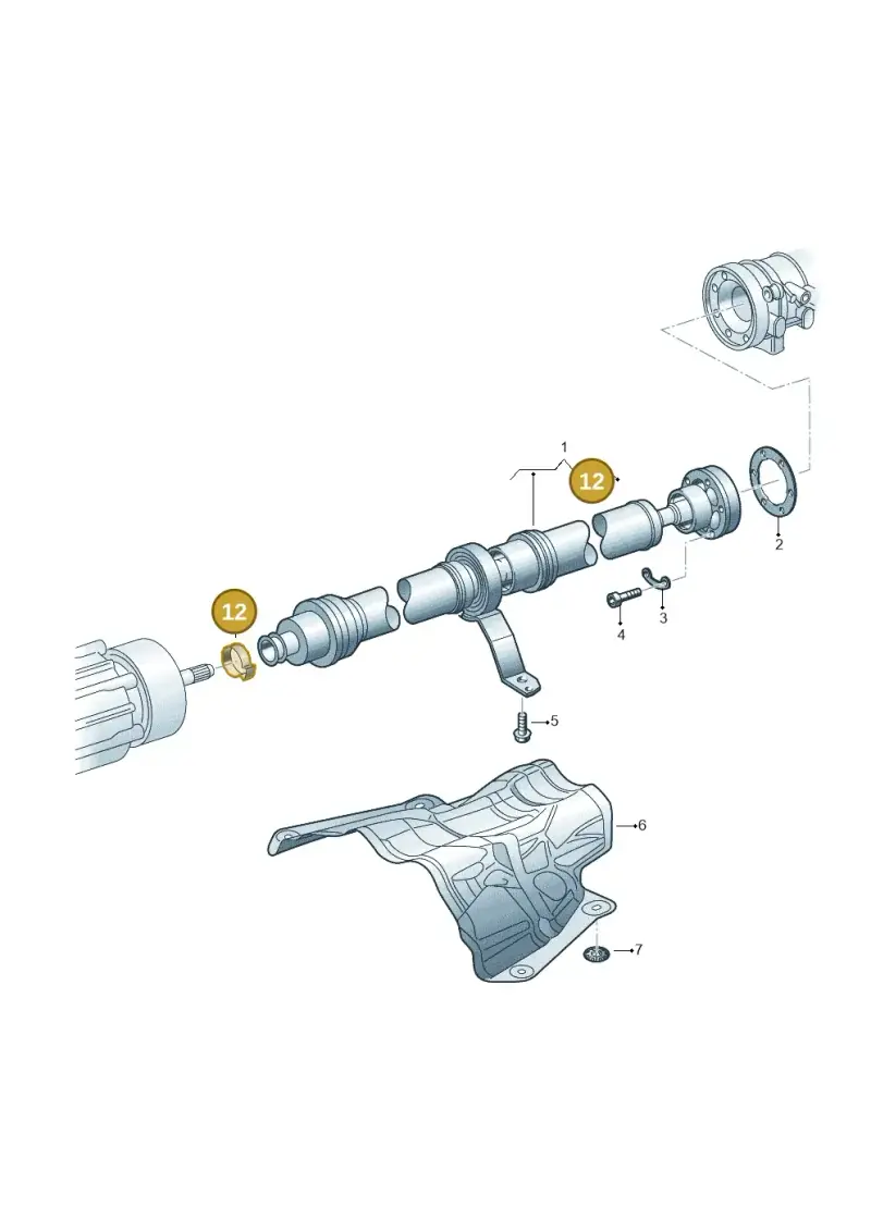 N10772201 — Volkswagen Touareg (2017-2023) diagram 439521000, position 12