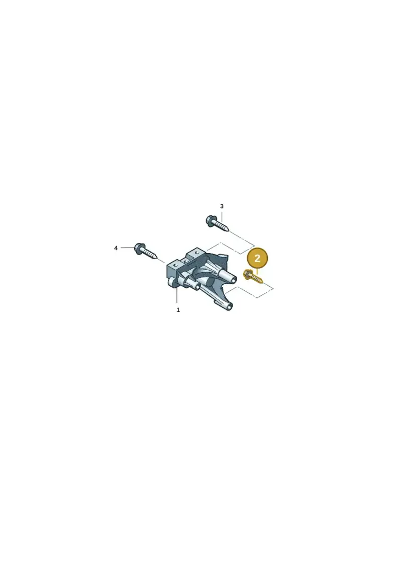 N10773701 — Volkswagen Golf 2.0 BlueMotion (2019-2024) diagram 5h0199060, position 2