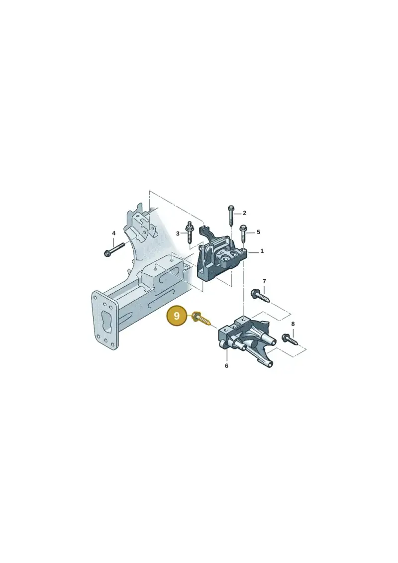 N10773701 — Volkswagen Caddy Maxi Kombi (2020-2024) diagram 837199015, position 9