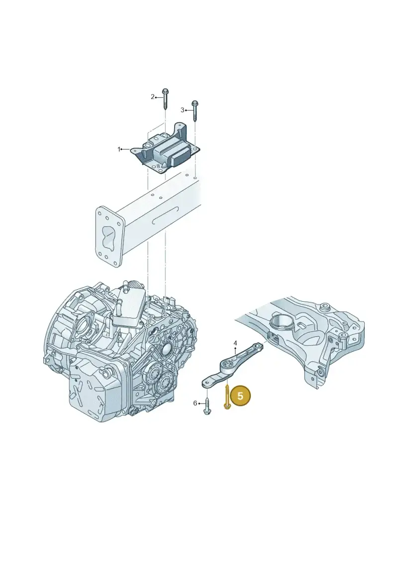 N10784701 — Volkswagen Passat estate (2023-) diagram 793199360, position 5