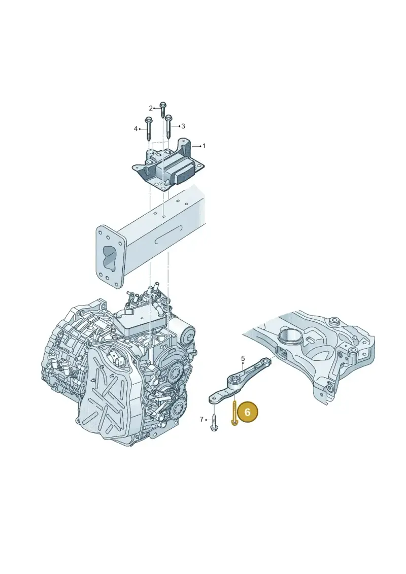 N10784701 — Volkswagen Multivan (2021-) diagram 793199370, position 6