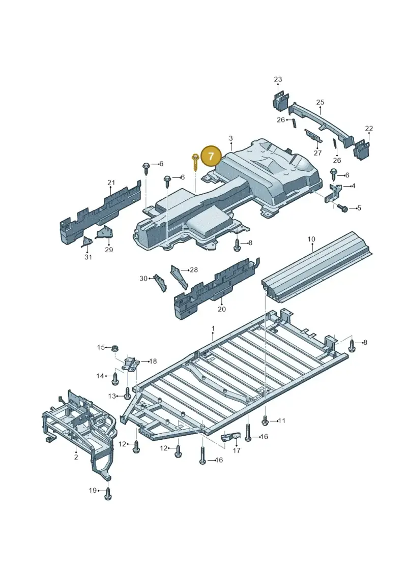 N10793603 — Volkswagen E-Crafter 35 (2018-2024) diagram 599804000, position 7