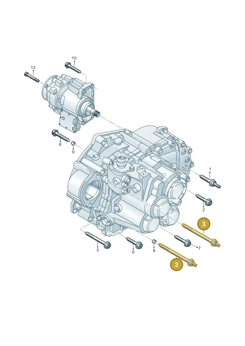 N10833701 — Volkswagen Golf 2.0 BlueMotion (2019-2024) diagram 827300555, position 3