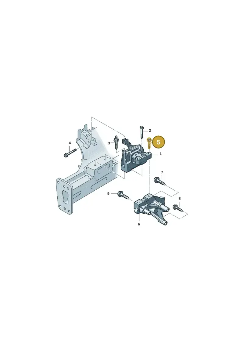N10854801 — Volkswagen Multivan (2021-) diagram 837199015, position 5