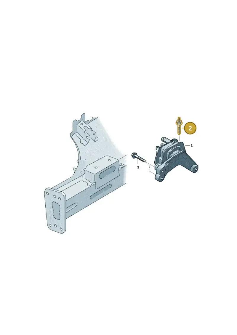 N10854901 — Volkswagen Multivan (2021-) diagram 3j0199001, position 2