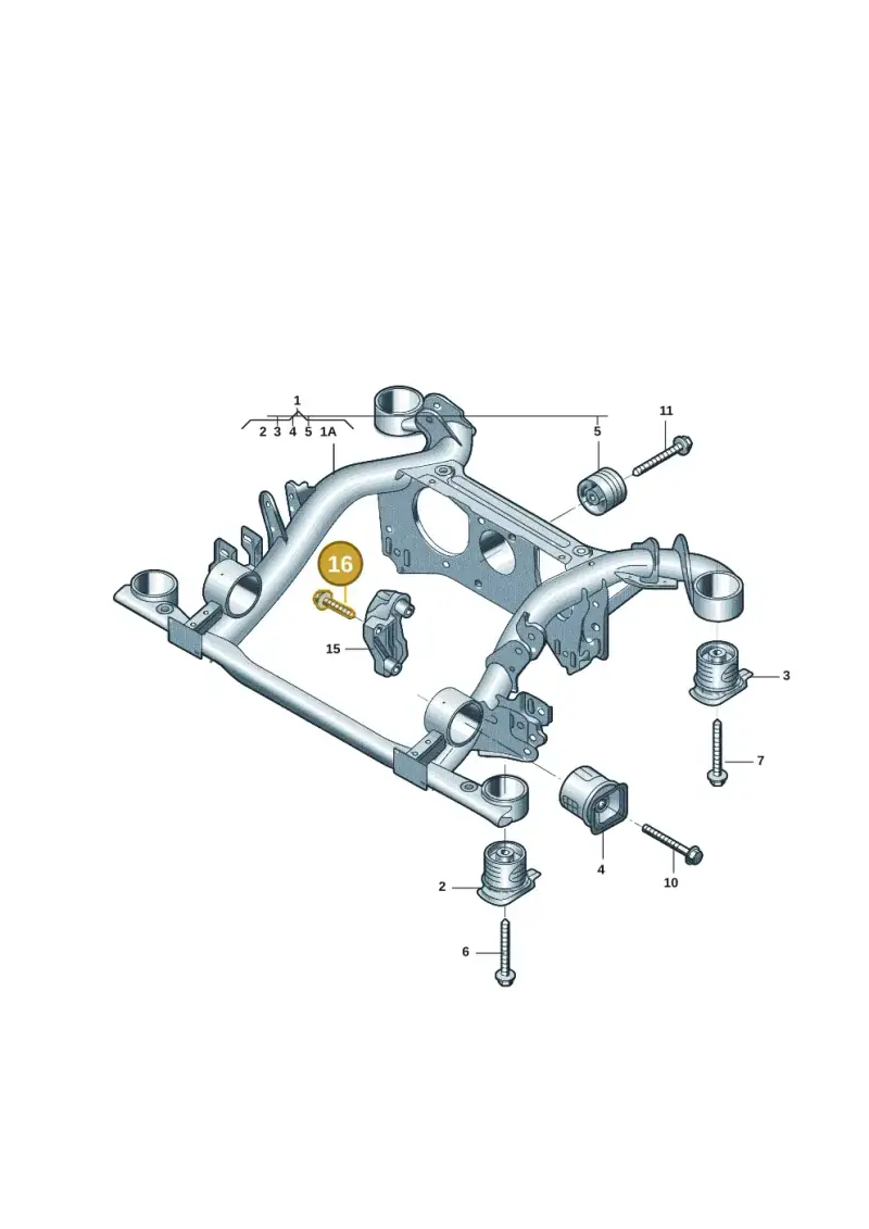 N10862301 — Volkswagen ID.3 (2021-) diagram 10d505020, position 16