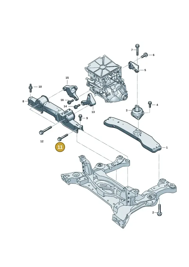N10862301 — Volkswagen ID.Buzz (2022-) diagram 15a199000, position 11