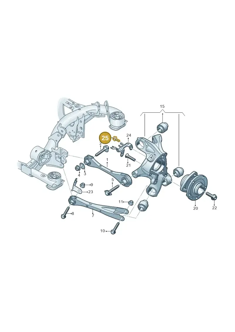 N10862601 — Volkswagen ID.7 Limousine Pro (2023-) diagram 11a505120, position 25