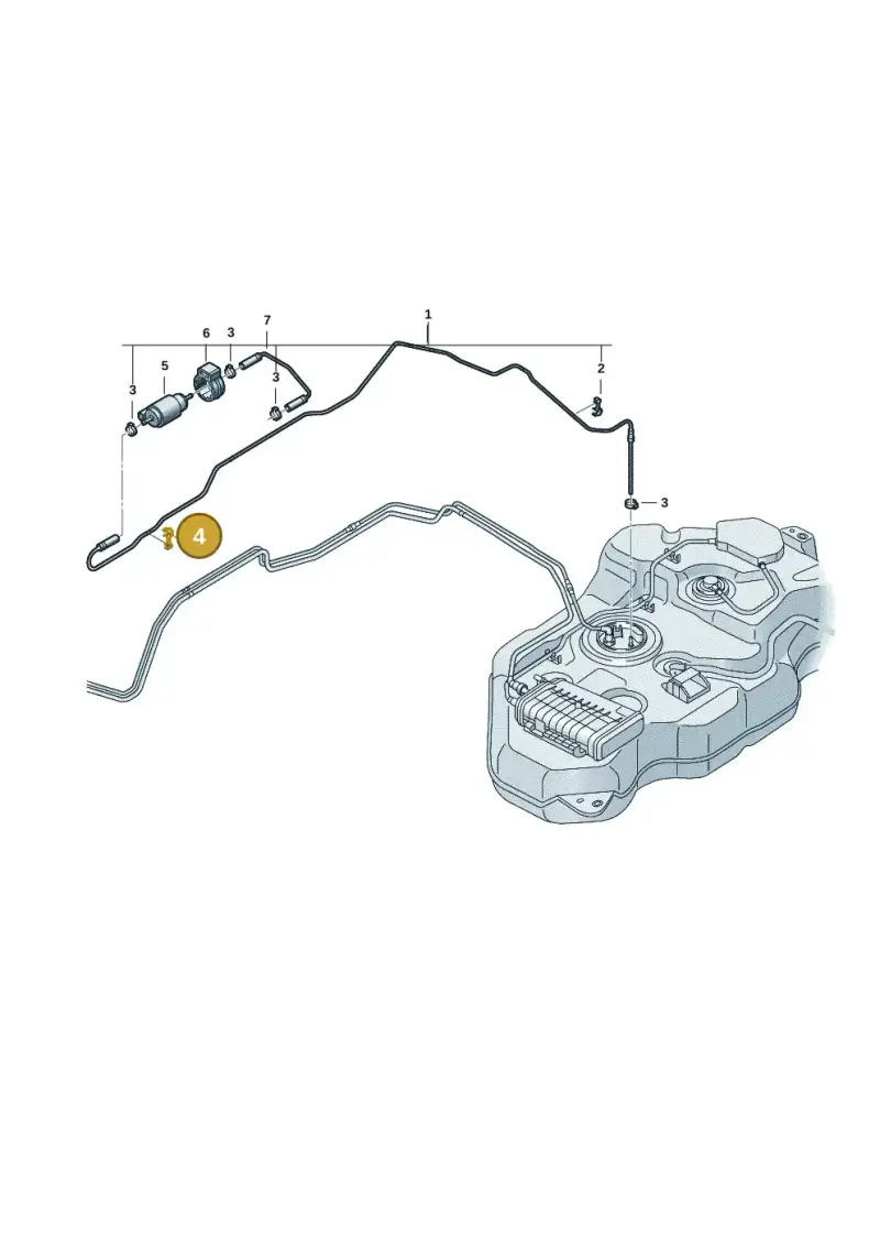 N10871501 — Volkswagen Multivan (2021-) diagram 7t0201400, position 4