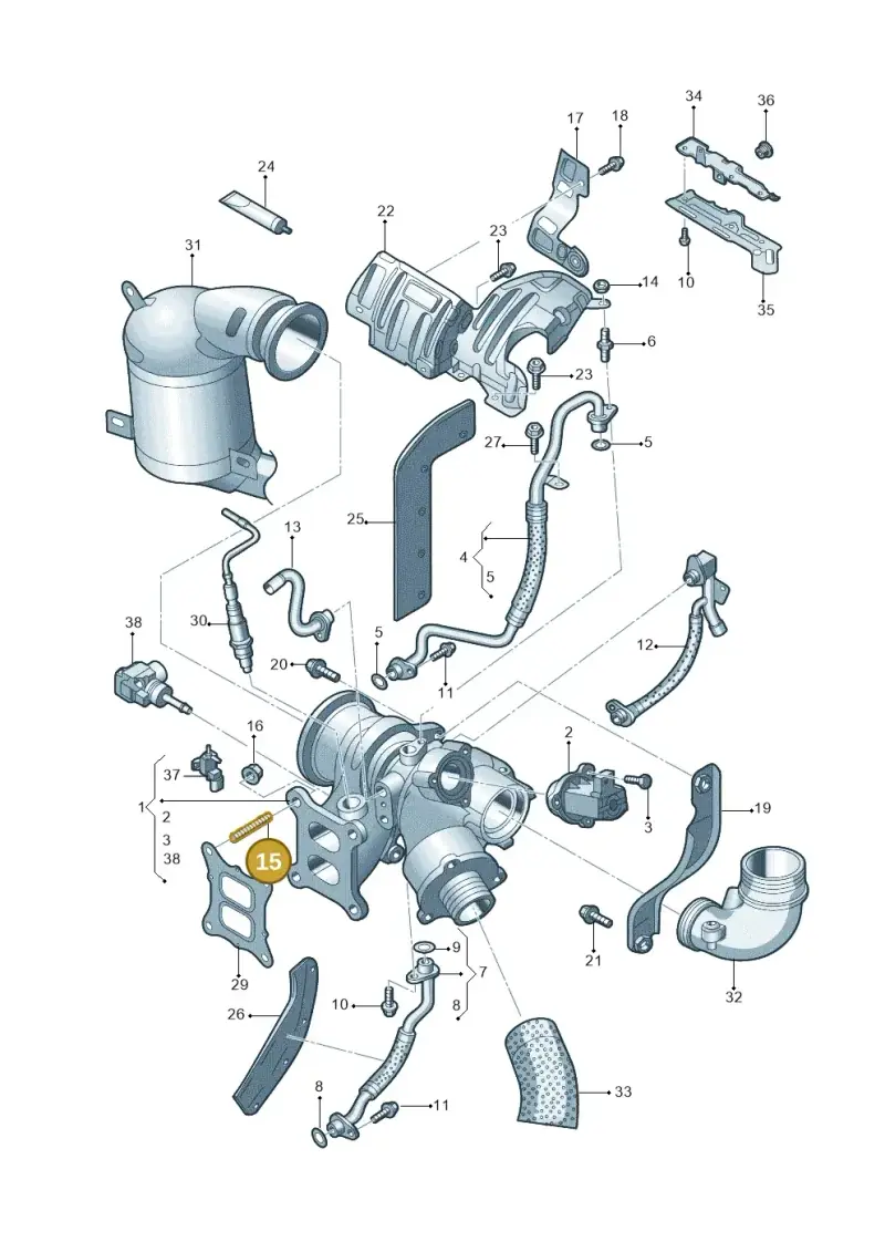 N90002802 — Skoda Kodiaq (2017-2022) diagram 808145600, position 15
