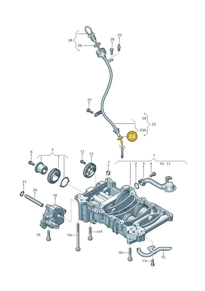 N90043201 — Volkswagen Amarok twin cab (2022-) diagram 679115400, position 24