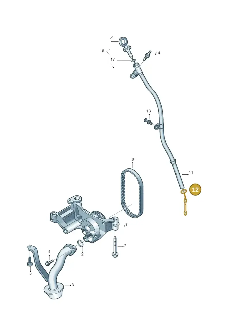 N90043201 — Volkswagen Amarok twin cab (2022-) diagram 683115250, position 12