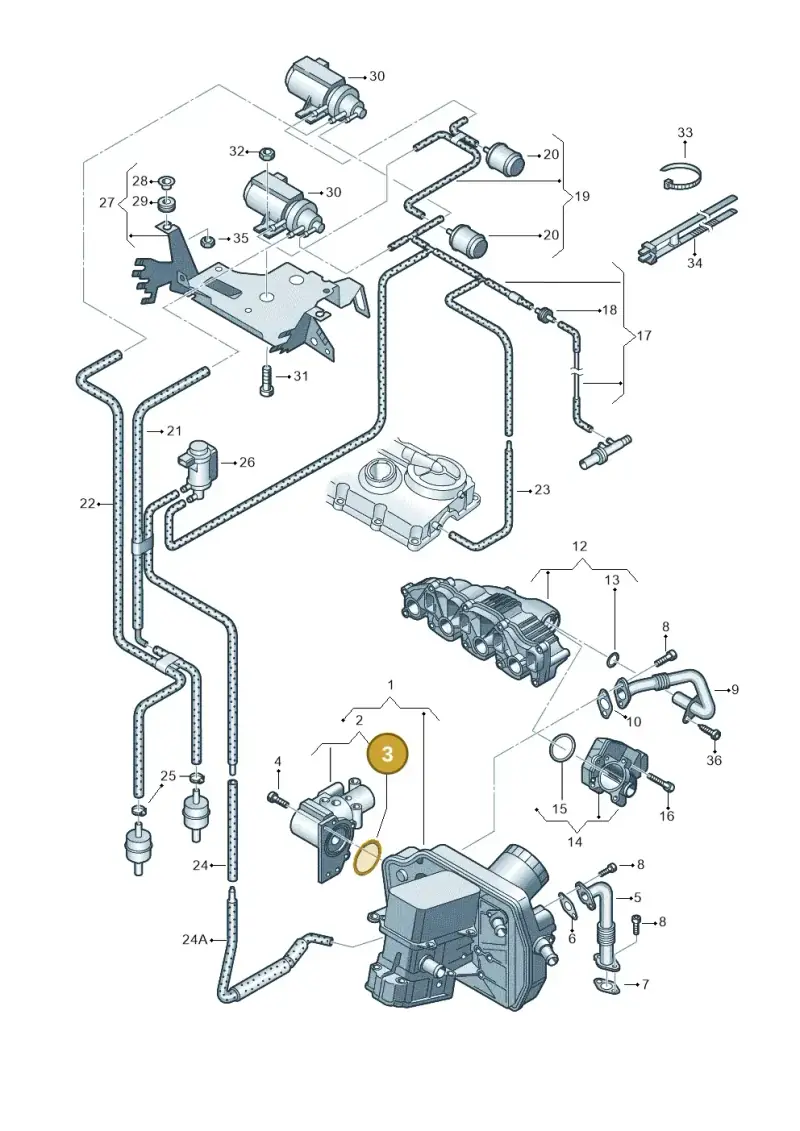 N90062702 — Volkswagen Transp. caravelle (2011-2015) diagram 680131550, position 3