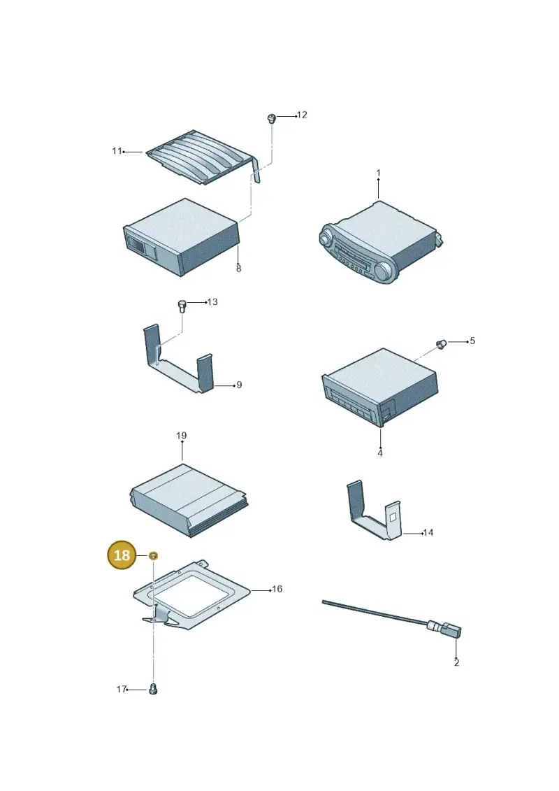 N90106302 — Volkswagen New Beetle             06> (2005-) diagram 470035350, position 18