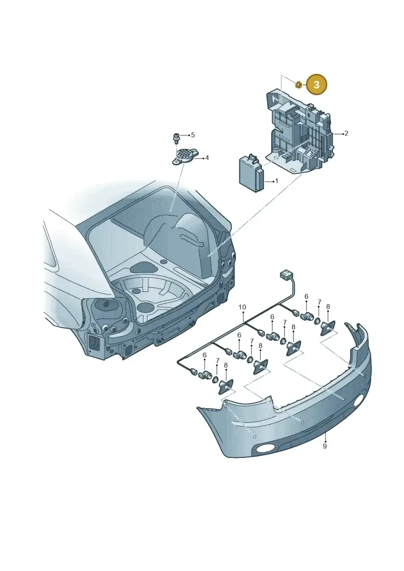 N90132605 — Audi RS3 Sportback (2011-2012) diagram 720919210, position 3