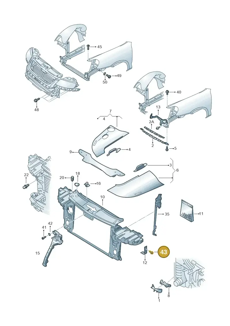 N90167104 — Volkswagen Touareg                08> (2007-) diagram 274805000, position 43