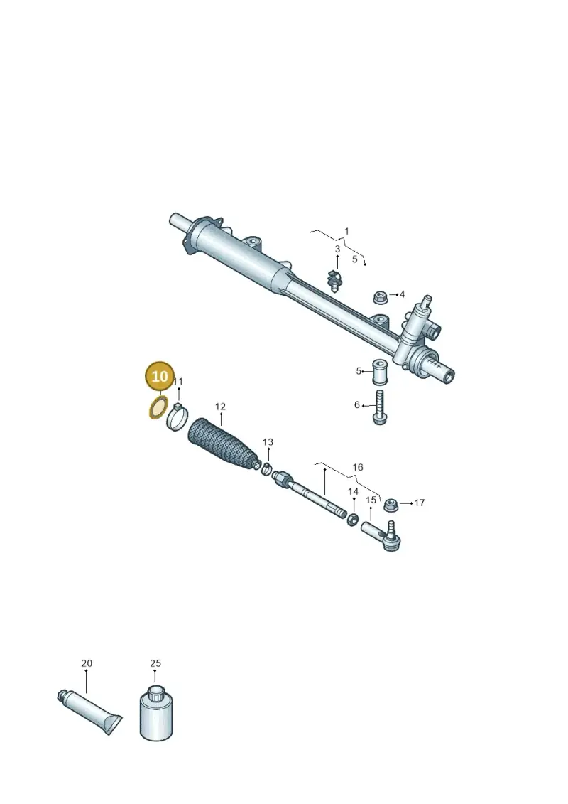 N90180902 — Volkswagen Amarok twin cab (2022-) diagram 894422040, position 10