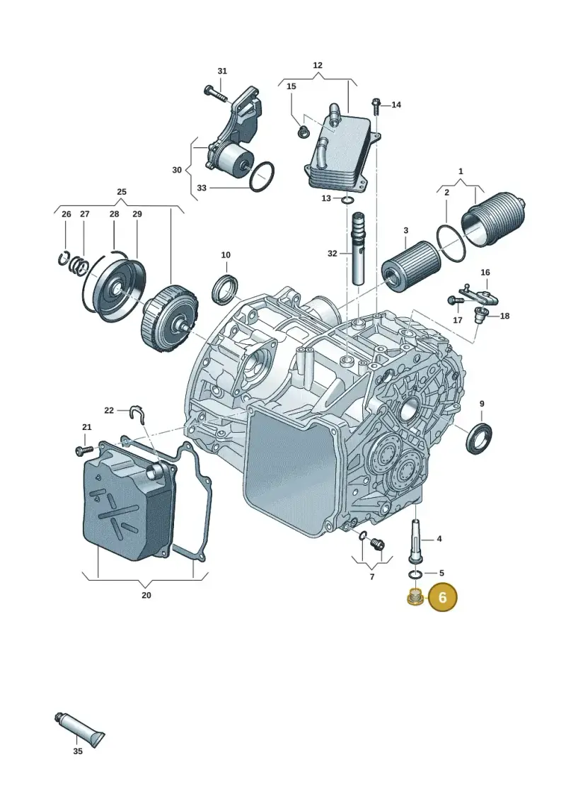 N90215404 — Volkswagen Caddy Maxi Kombi (2020-2024) diagram 813300602, position 6