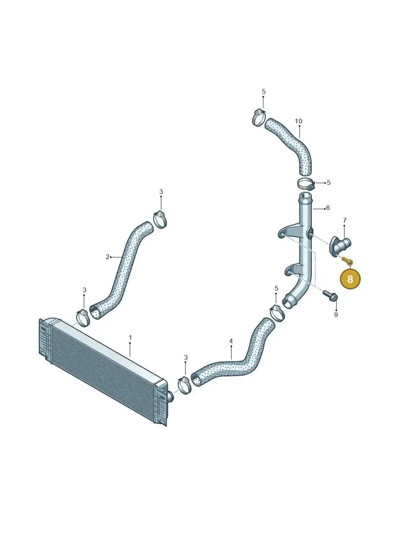 N90288606 — Volkswagen Crafter 35 panel (2011-2016) diagram 483145400, position 8
