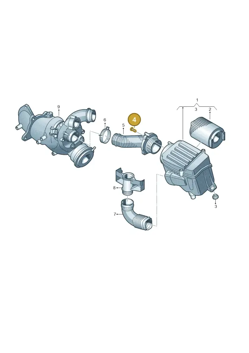 N90288606 — Volkswagen Beetle (2016-2019) diagram 625129170, position 4
