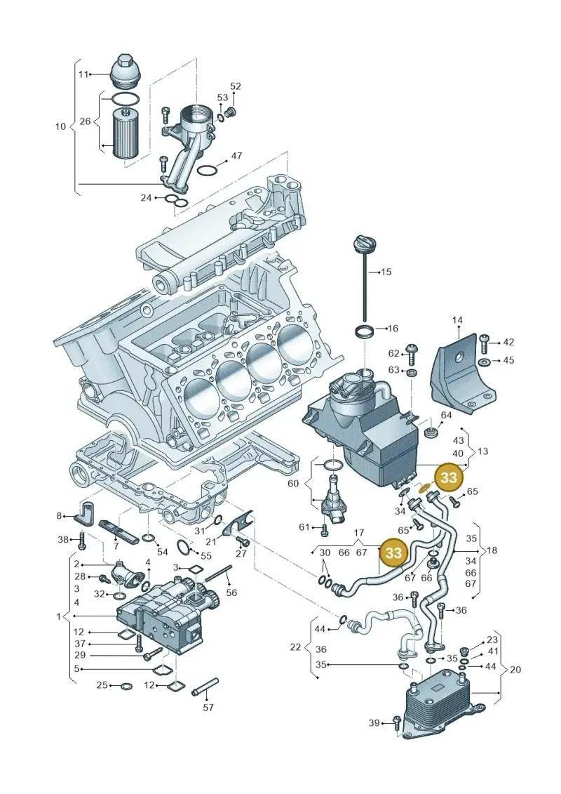 N90295401 — Audi R8 qu. 5.2 (2012-2015) diagram 752115010, position 33