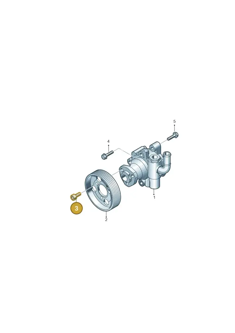 N90308607 — Volkswagen Caddy panel van (2008-2010) diagram 652145200, position 3