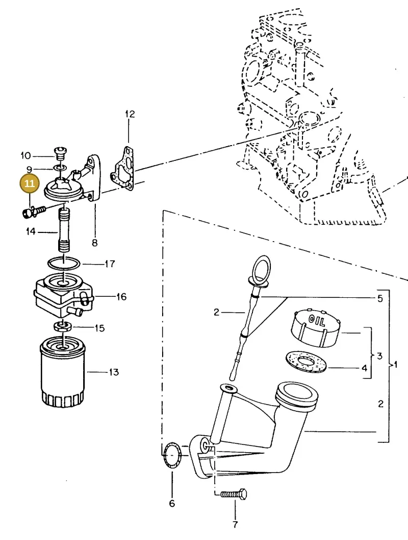 N90339601 — Volkswagen TIPO 2 (MEX) (1971-2001) diagram 115019000, position 11