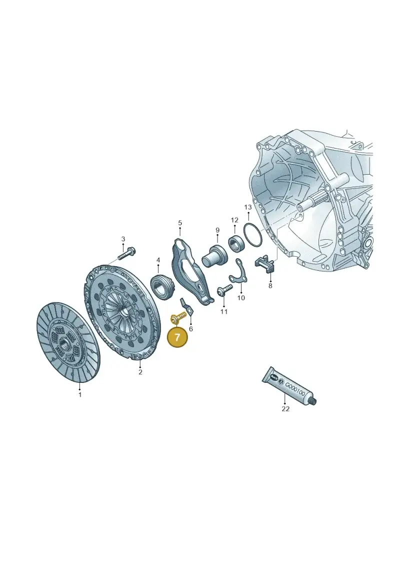 N90366301 — Audi A6 2.7 TDI (2008-2011) diagram 249141600, position 7