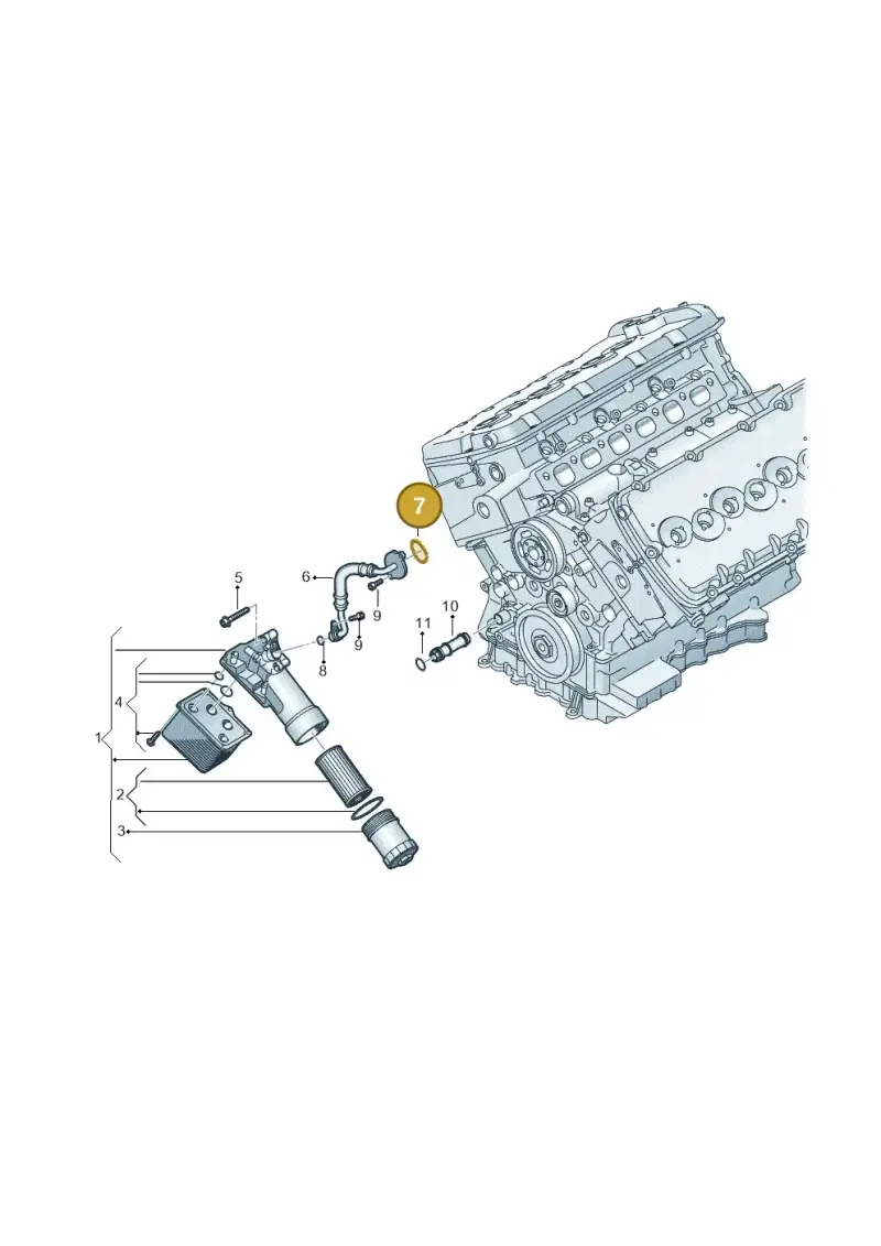 N90436601 — Volkswagen Touareg                08> (2007-) diagram 274115650, position 7