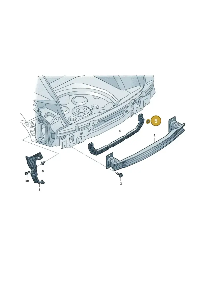 N90436903 — Audi RS Q3 Sportback (2019-2024) diagram f3z807500, position 5