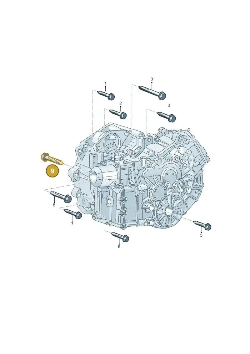 N90495605 — Volkswagen Golf Plus (2011-2014) diagram 718300820, position 9