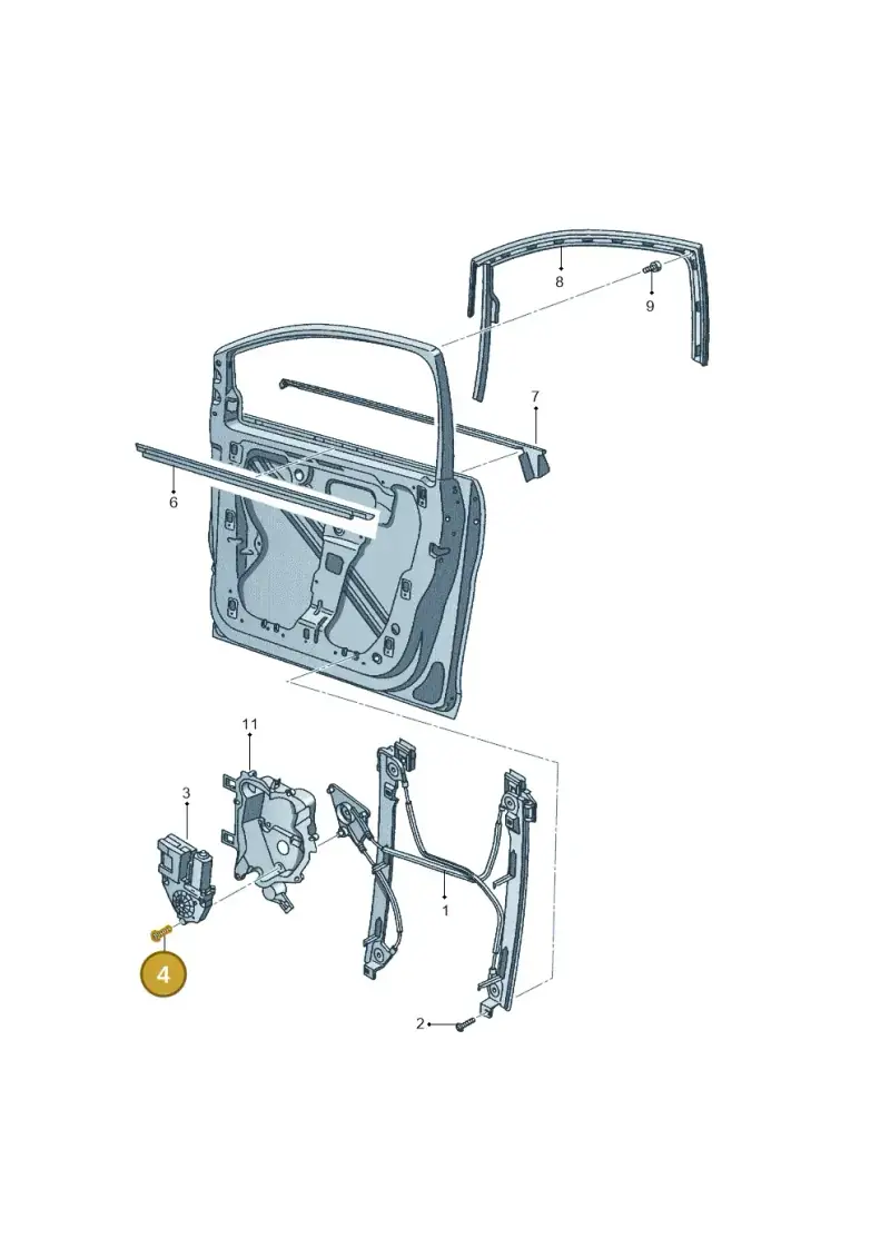 N90537502 — SEAT Ibiza (2015-) diagram 418837600, position 4
