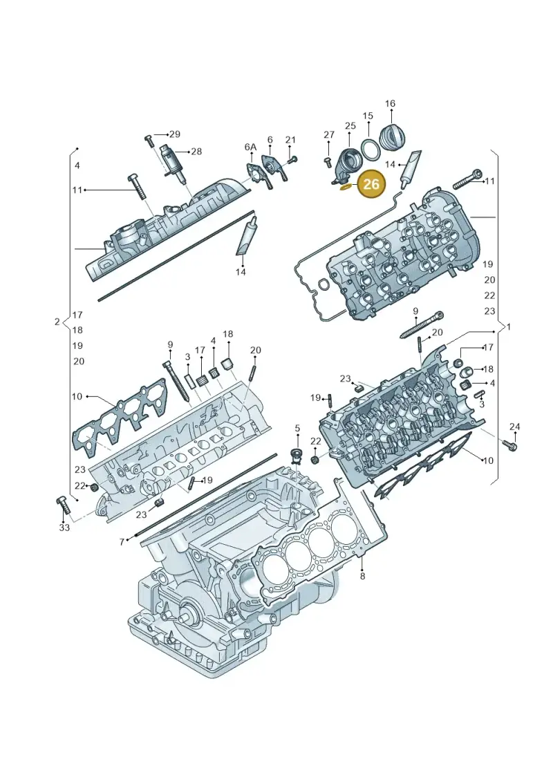 N90544502 — Audi A7 Sportback (2014-2018) diagram 771103300, position 26