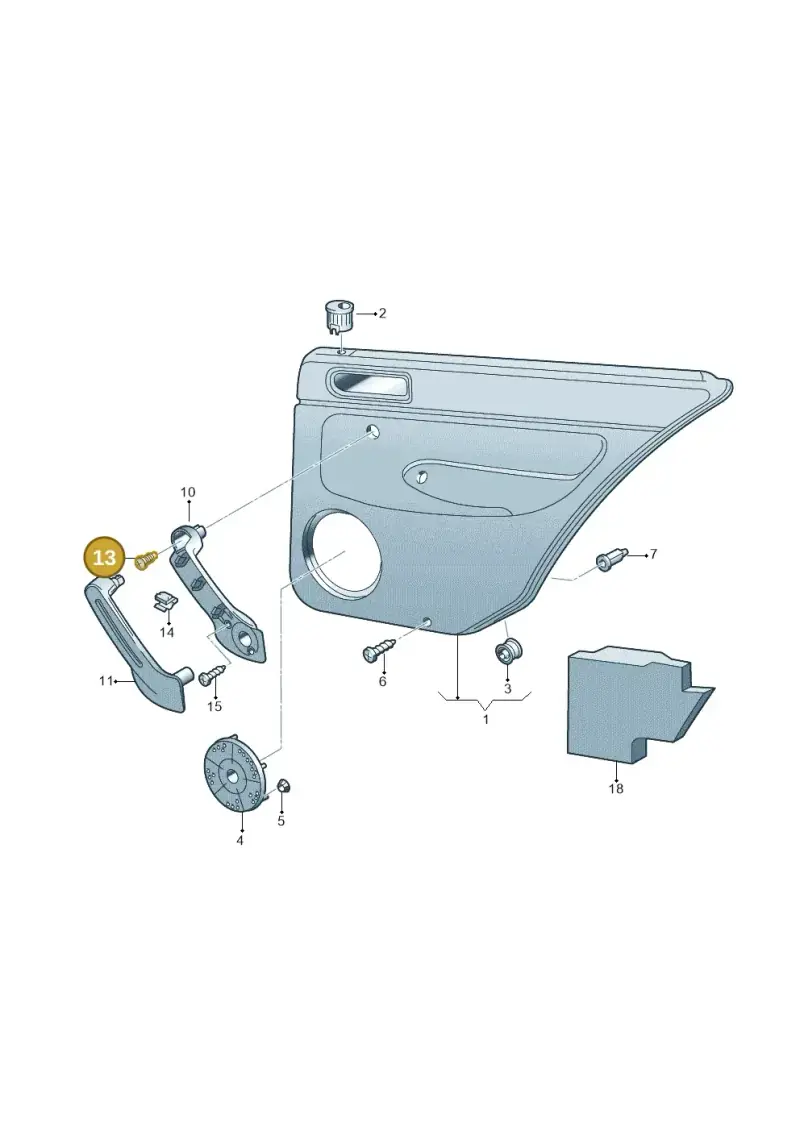 N90611102 — Volkswagen Golf Brasil       "BR."08> (2007-) diagram 203867400, position 13