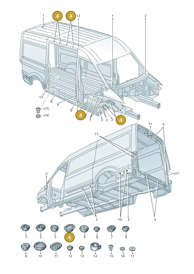 N90630001 — Volkswagen E-Crafter 35 (2018-2024) diagram 806803360, position 4