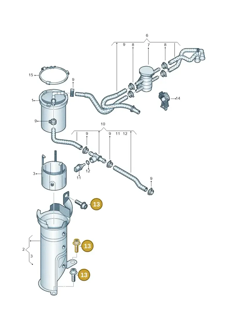 N90631906 — Volkswagen Polo (2012-2014) diagram 672127200, position 13