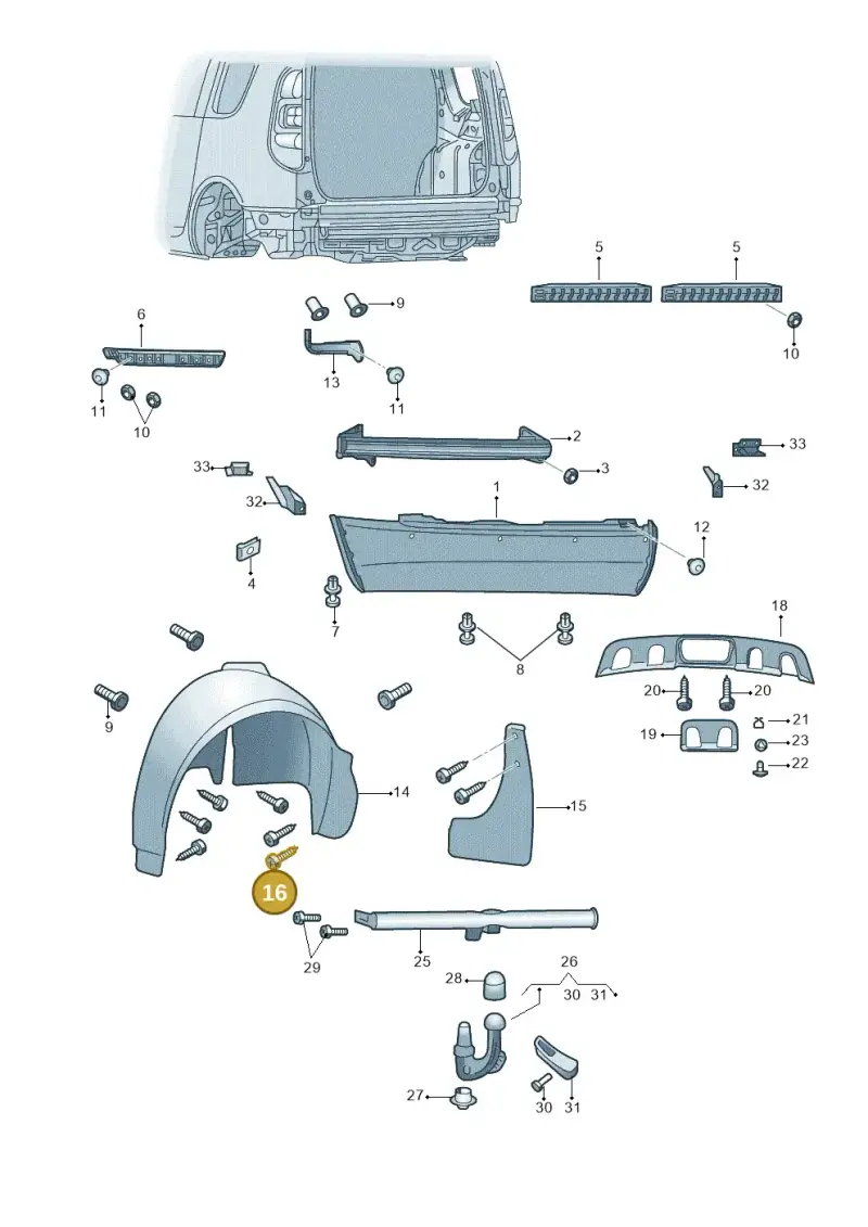 N90648703 — Skoda Roomster (2010-2015) diagram 481807500, position 16