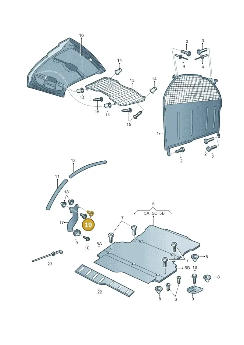 N90648703 — Skoda Roomster (2010-2015) diagram 481867900, position 19