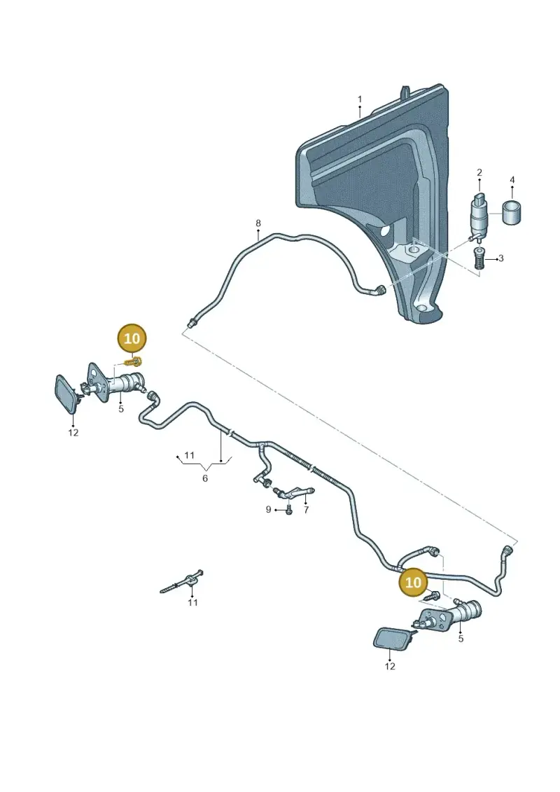 N90648703 — Audi Q7 (2015-2025) diagram 859955035, position 10