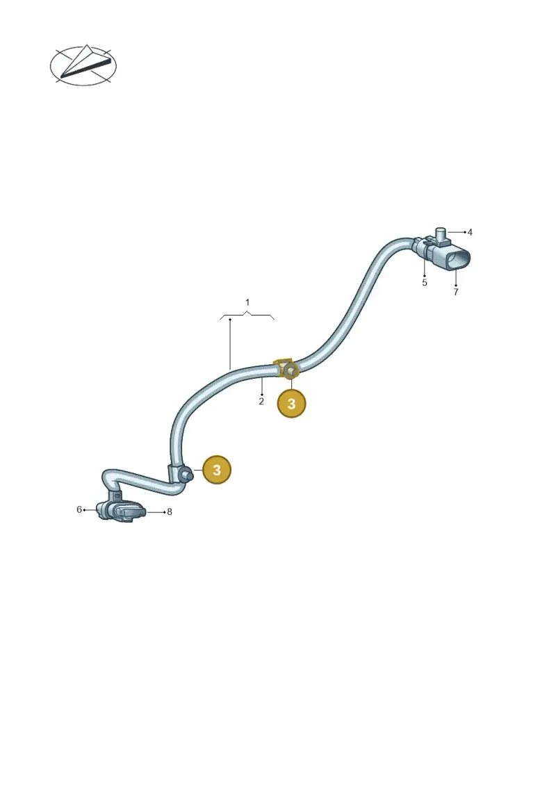 N90681401 — Volkswagen Caddy Maxi (2020-2025) diagram 2ka972051, position 3