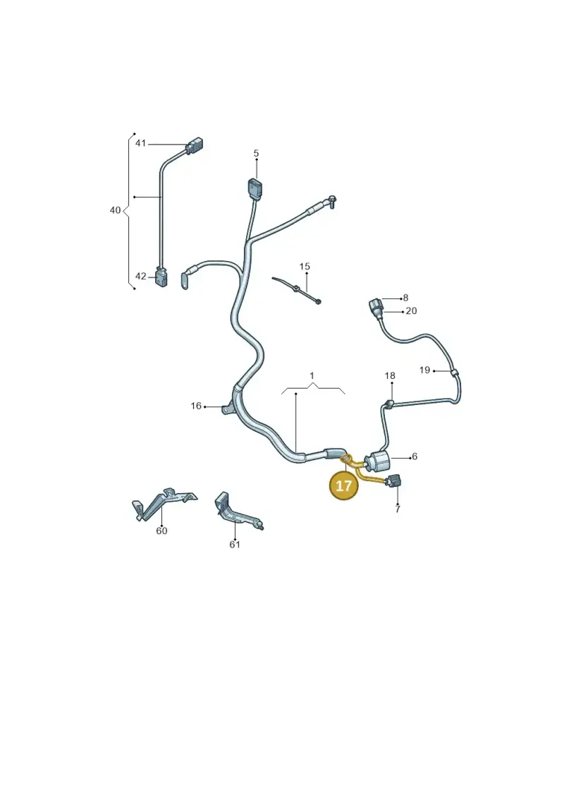 N90682601 — Skoda Yeti (2013-2017) diagram 767971700, position 17