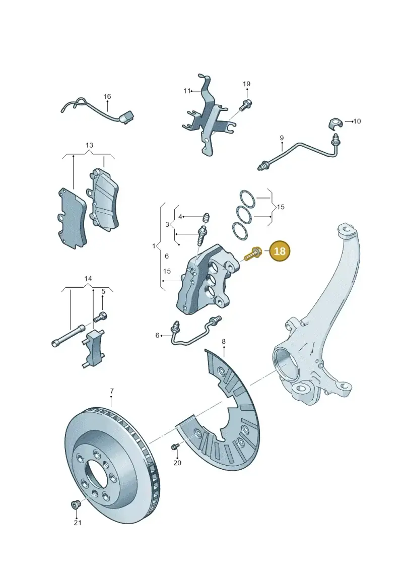 N90685403 — Volkswagen Touareg                08> (2007-) diagram 274615520, position 18